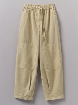 Garment Dyed Cotton Linen Canvas Pants | Fallow